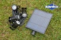 Lampa solarna LED S4205 kolorowe RGB (4x3W)