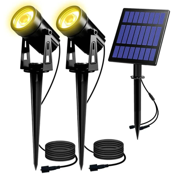 Lampa solarna LED S4202 (2x3W) 3000K ciepła