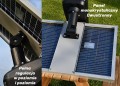 Lampa uliczna solarna LED FC-40 (40W) + słup 4m + fundament