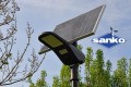Lampa uliczna solarna LED FC-40 (40W) + słup 4m + fundament