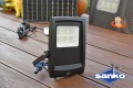 Lampa solarna LED V2 6000K (880lm 80W) + panel słoneczny (12W)