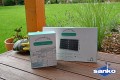 Lampa solarna LED E2 (600lm 60W) + panel słoneczny (15W)