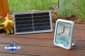 Lampa solarna LED E2 (600lm 60W) + panel słoneczny (15W)