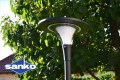 Zestaw Lampa solarna ATHENA + Słup aluminiowy czarny 3,5m