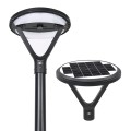 Zestaw Lampa solarna P-06 PIR + Słup aluminiowy czarny 3,5m