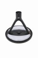 Zestaw Lampa solarna P-06 PIR + Słup aluminiowy czarny 3,5m