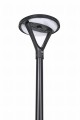 Zestaw Lampa solarna P-06 PIR + Słup aluminiowy czarny 3,5m