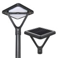 Zestaw Lampa solarna P-07 PIR + Słup aluminiowy czarny 3,5m