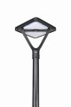 Zestaw Lampa solarna P-07 PIR + Słup aluminiowy czarny 3,5m