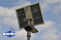 Lampa solarna uliczna LED seria FC-60 6000K (LED 60W 10.800lm panel 120W LiFePO4 36Ah)