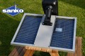 Lampa solarna uliczna LED seria FC-60 6000K (LED 60W 10.800lm panel 120W LiFePO4 36Ah)
