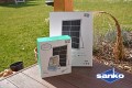 Lampa solarna LED E5 (1800lm 200W) + panel słoneczny (nowy 40W)