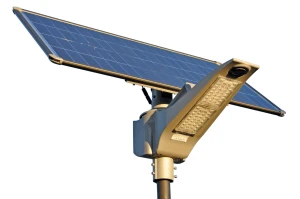 Lampa solarna uliczna LED SN-50 4000K (LED 50W 9000lm panel 160W LiFePO4 614Wh) 