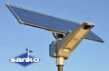 Lampa solarna uliczna LED SN-50 6000K (LED 50W 9000lm panel 160W LiFePO4 614Wh)