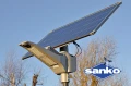 Lampa solarna uliczna LED SN-50 6000K (LED 50W 9000lm panel 160W LiFePO4 614Wh)