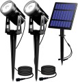Lampa solarna LED S4202 (2x3W)