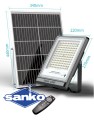 Lampa solarna LED ED1 (1x100W) + panel słoneczny (25W)